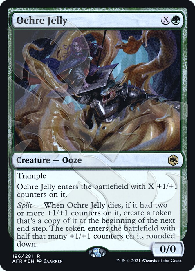 Ochre Jelly (Ampersand Promo) [Dungeons & Dragons: Adventures in the Forgotten Realms Promos] | Local Legends