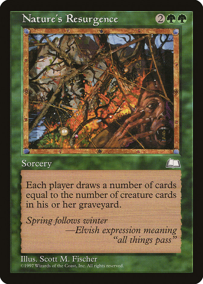 Nature's Resurgence [Weatherlight] | Local Legends