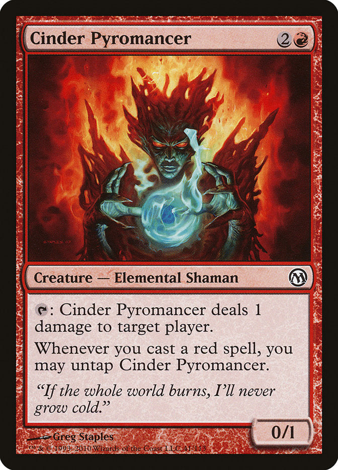 Cinder Pyromancer [Duels of the Planeswalkers] | Golgari Games