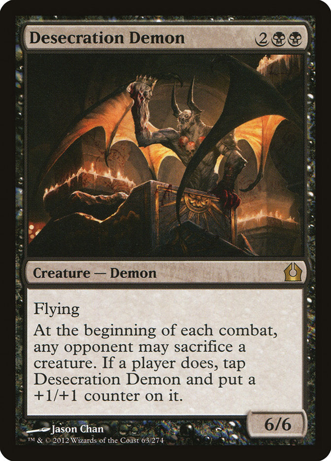 Desecration Demon [Return to Ravnica] | Golgari Games