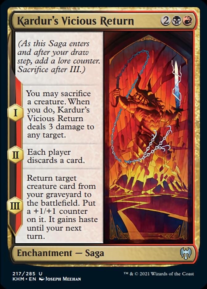 Kardur's Vicious Return [Kaldheim] | Local Legends