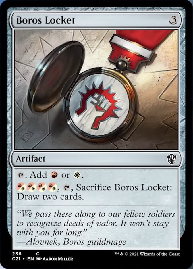 Boros Locket [Commander 2021] | Local Legends