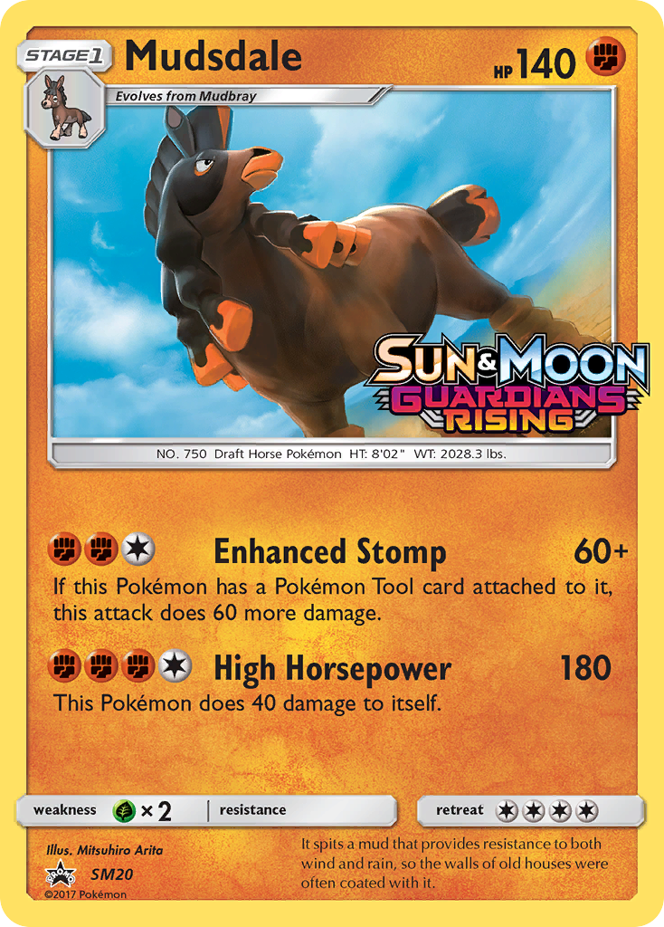 Mudsdale (SM20) [Sun & Moon: Black Star Promos] | Golgari Games