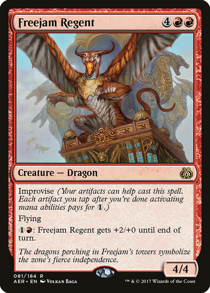 Freejam Regent [Aether Revolt] | Golgari Games