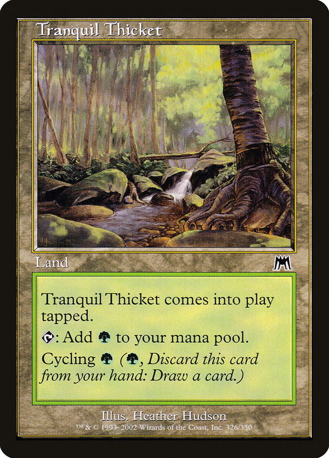 Tranquil Thicket [Onslaught] | Golgari Games