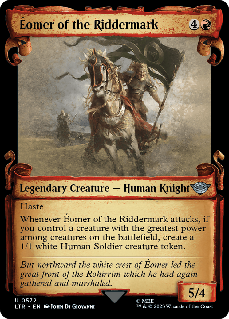 Eomer of the Riddermark [The Lord of the Rings: Tales of Middle-Earth Showcase Scrolls] | Local Legends