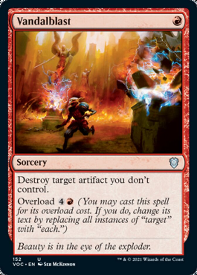 Vandalblast [Innistrad: Crimson Vow Commander] | Golgari Games