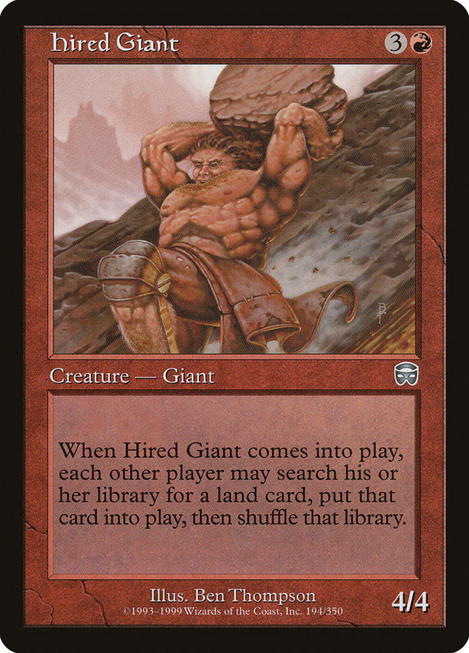 Hired Giant [Mercadian Masques] | Local Legends