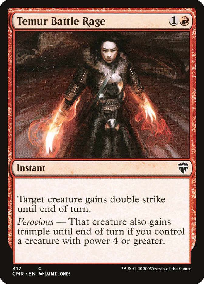 Temur Battle Rage [Commander Legends] | Local Legends