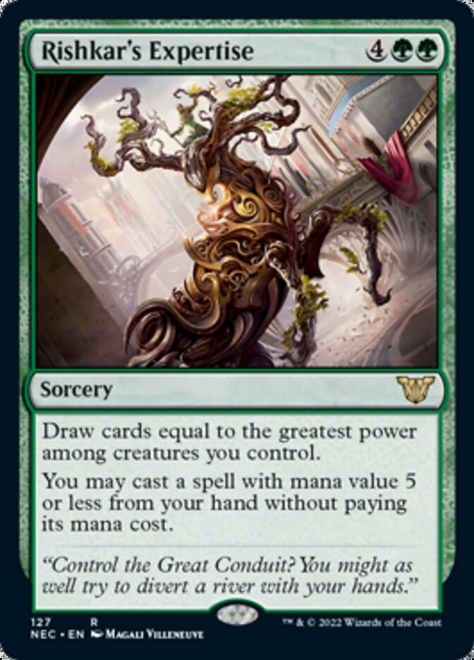 Rishkar's Expertise [Kamigawa: Neon Dynasty Commander] | Local Legends