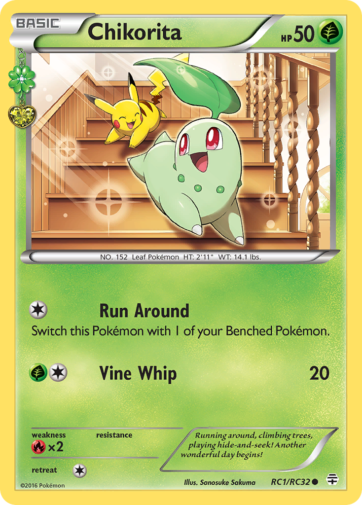 Chikorita (RC1/RC32) [XY: Generations] | Golgari Games