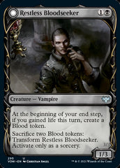 Restless Bloodseeker // Bloodsoaked Reveler (Showcase Fang Frame) [Innistrad: Crimson Vow] | Local Legends