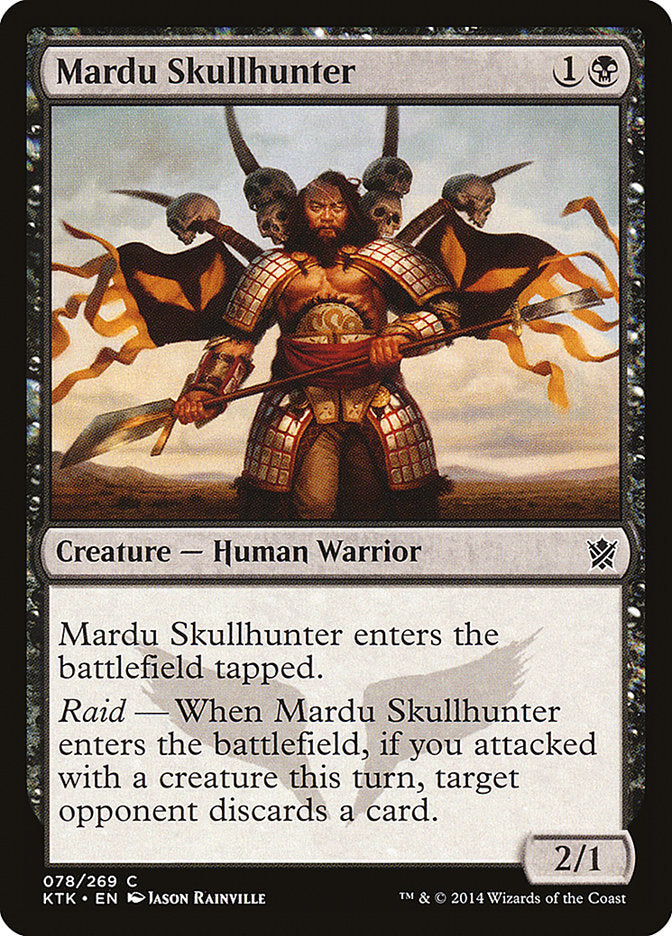 Mardu Skullhunter [Khans of Tarkir] | Golgari Games