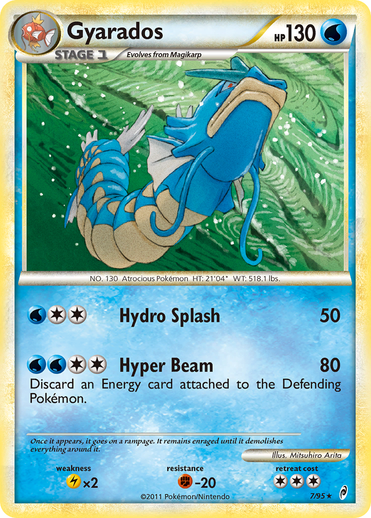 Gyarados (7/95) [HeartGold & SoulSilver: Call of Legends] | Golgari Games