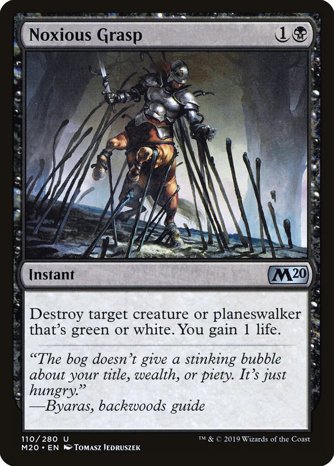 Noxious Grasp [Core Set 2020] | Local Legends