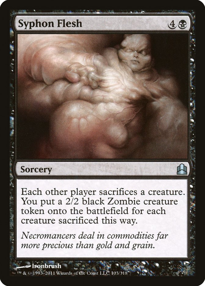Syphon Flesh [Commander 2011] | Local Legends