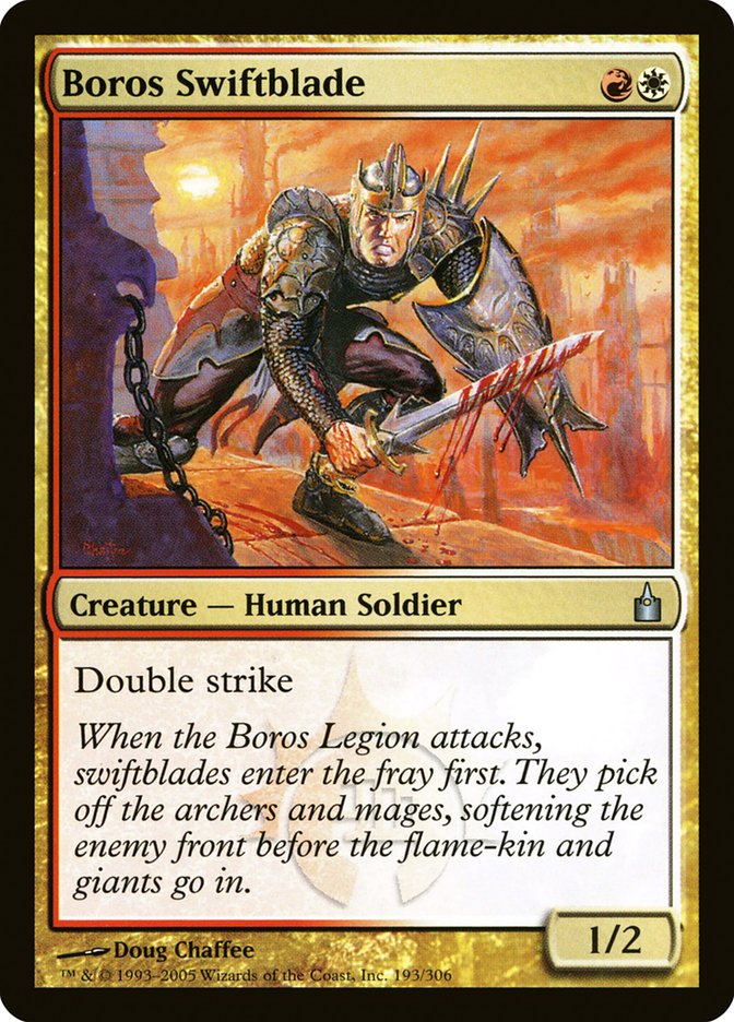Boros Swiftblade [Ravnica: City of Guilds] | Local Legends
