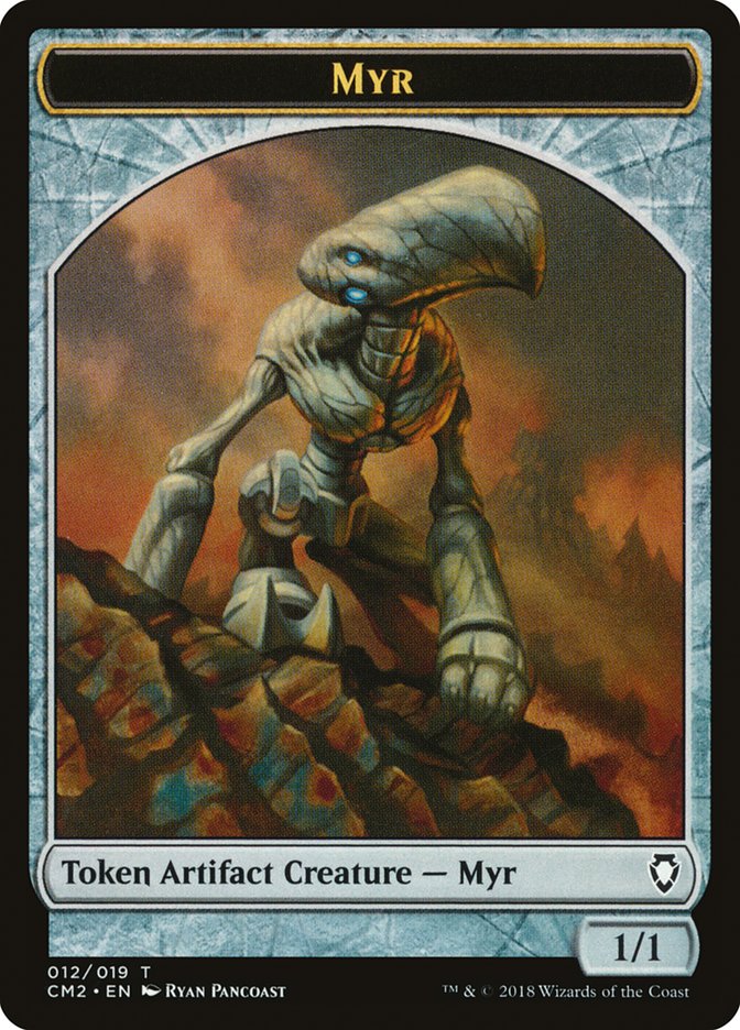 Myr Token [Commander Anthology Volume II Tokens] | Golgari Games