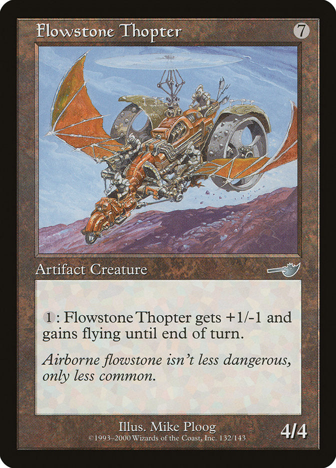 Flowstone Thopter [Nemesis] | Local Legends