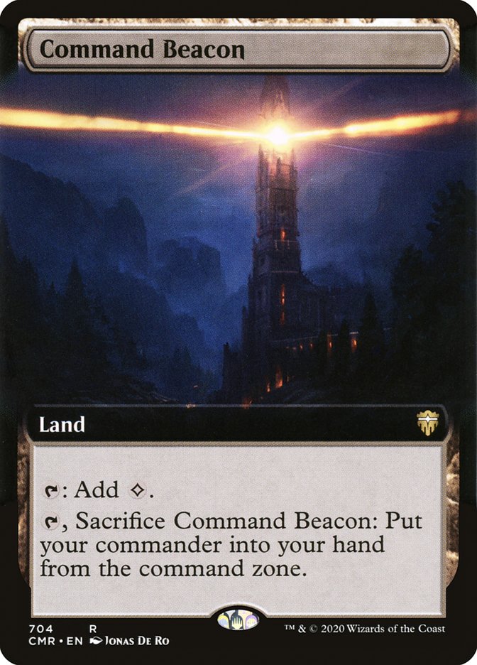 Command Beacon (Extended Art) [Commander Legends] | Local Legends