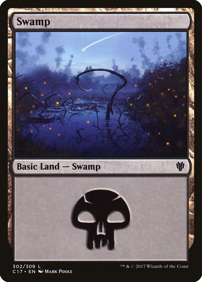 Swamp (302) [Commander 2017] | Local Legends