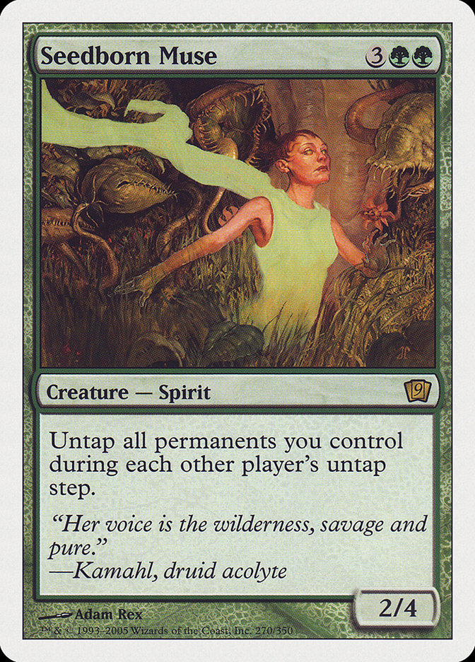 Seedborn Muse [Ninth Edition] | Golgari Games