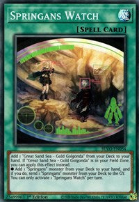 Springans Watch [BLVO-EN054] Super Rare | Golgari Games