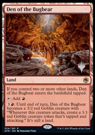 Den of the Bugbear (Promo Pack) [Dungeons & Dragons: Adventures in the Forgotten Realms Promos] | Local Legends