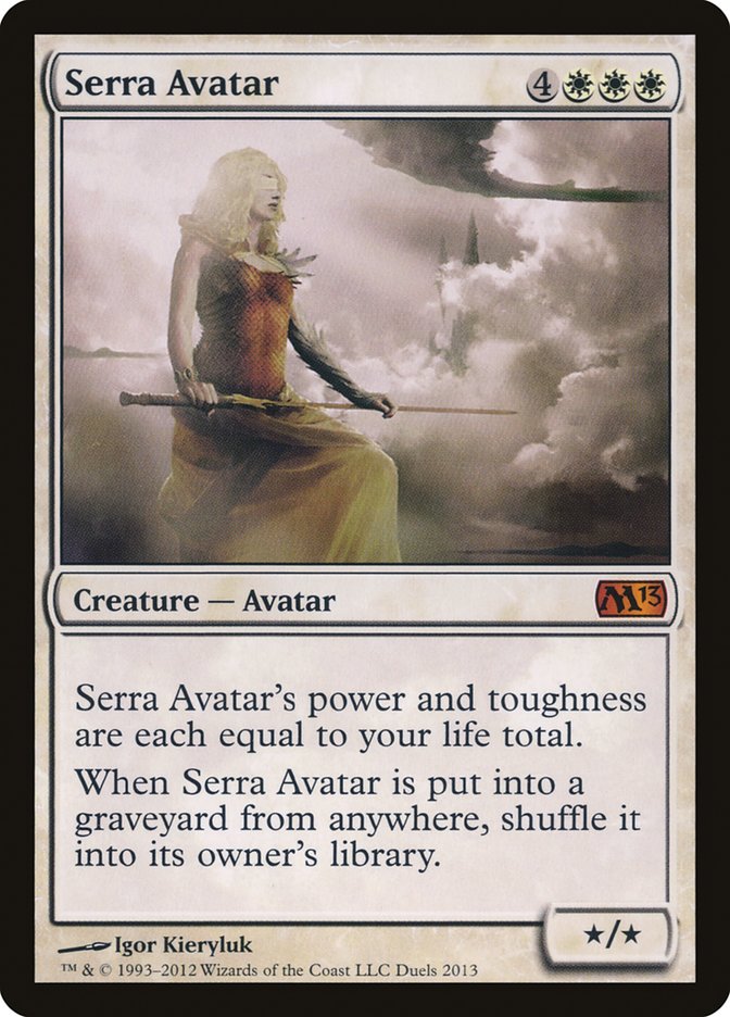 Serra Avatar (Duels of the Planeswalkers Promos) [Duels of the Planeswalkers Promos 2012] | Local Legends