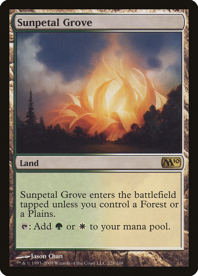 Sunpetal Grove [Magic 2010] | Golgari Games