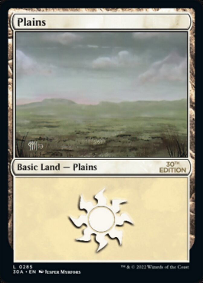 Plains (285) [30th Anniversary Edition] | Local Legends