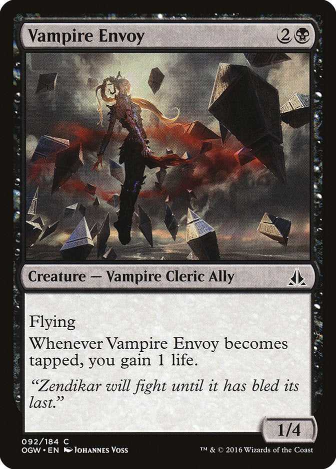 Vampire Envoy [Oath of the Gatewatch] | Golgari Games