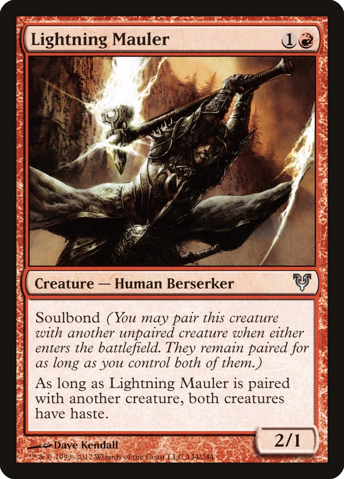 Lightning Mauler [Avacyn Restored] | Golgari Games