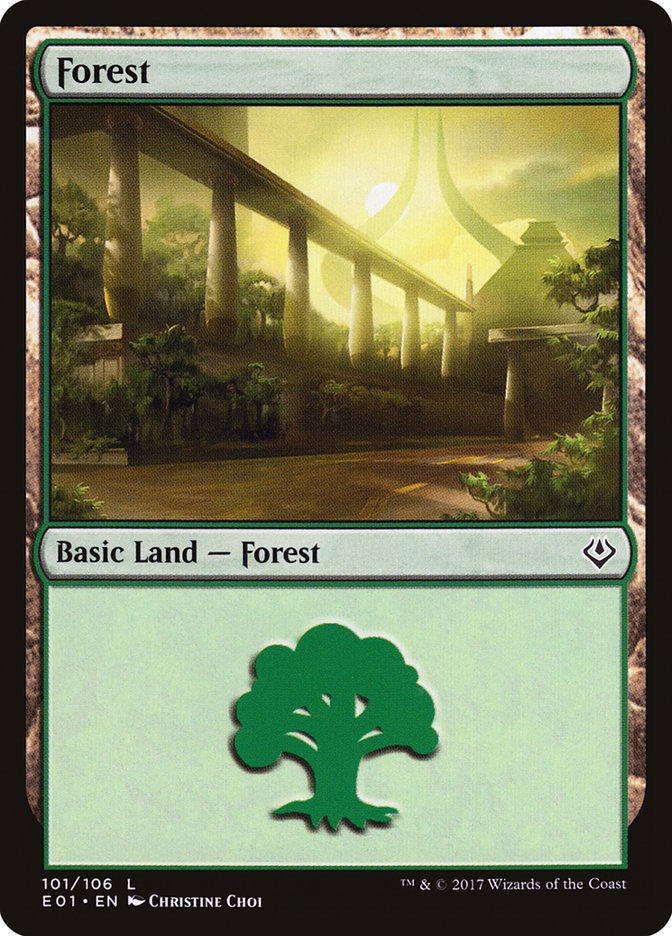 Forest (101) [Archenemy: Nicol Bolas] | Golgari Games