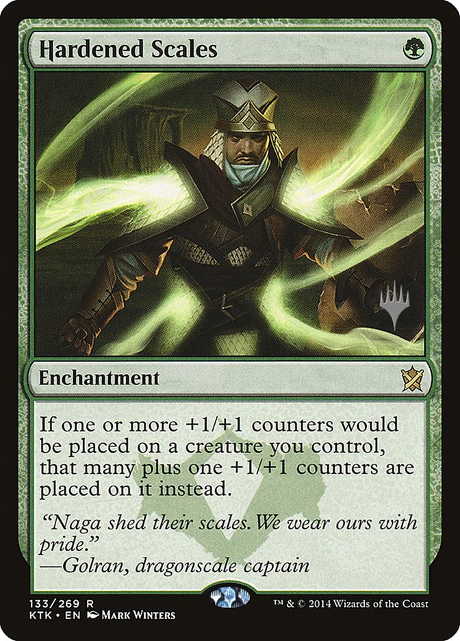 Hardened Scales (Promo Pack) [Khans of Tarkir Promos] | Local Legends