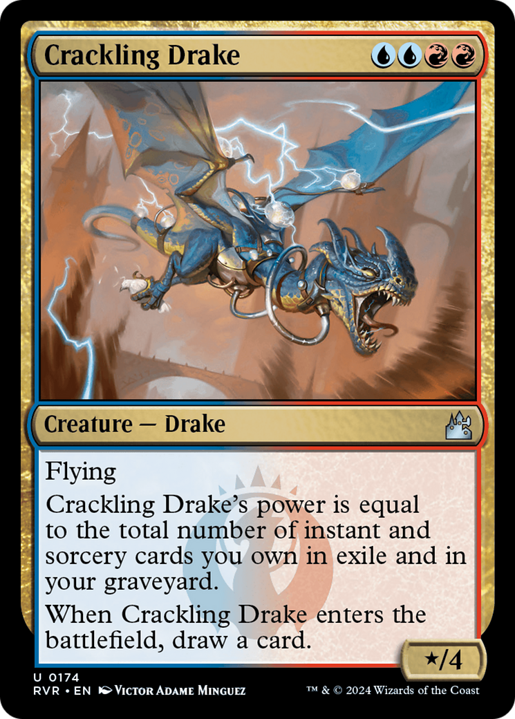 Crackling Drake [Ravnica Remastered] | Local Legends