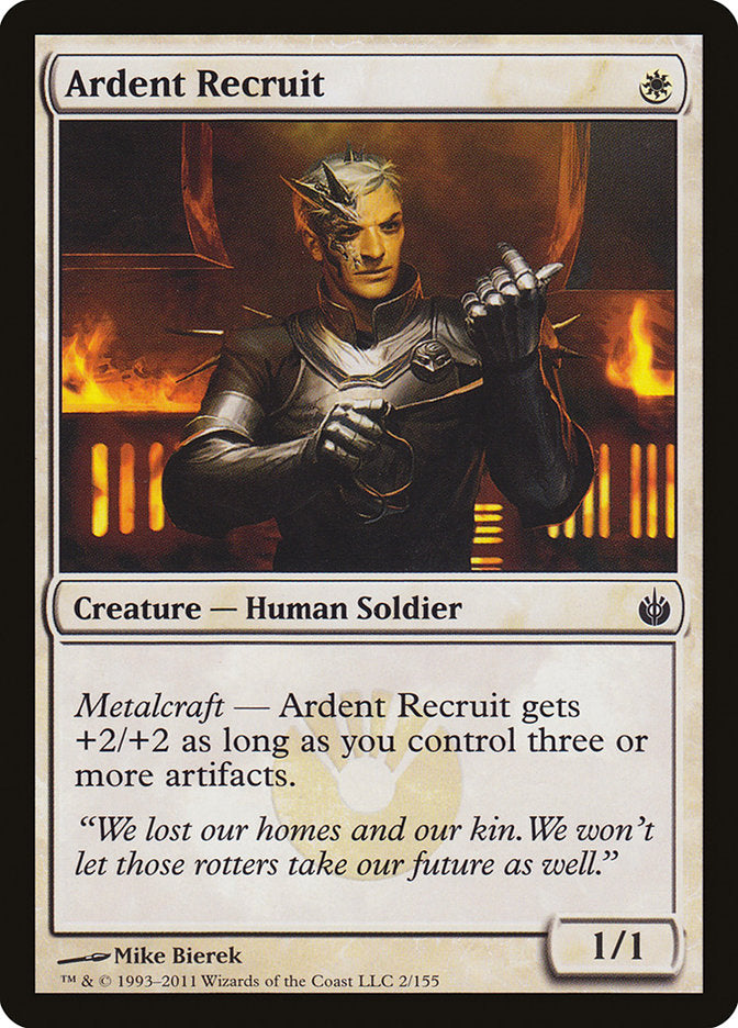 Ardent Recruit [Mirrodin Besieged] | Local Legends