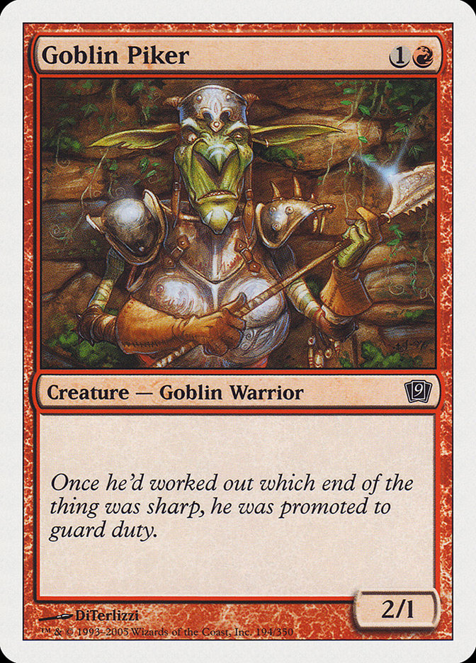 Goblin Piker [Ninth Edition] | Local Legends