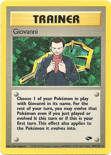 Giovanni (104/132) [Gym Challenge Unlimited] | Golgari Games