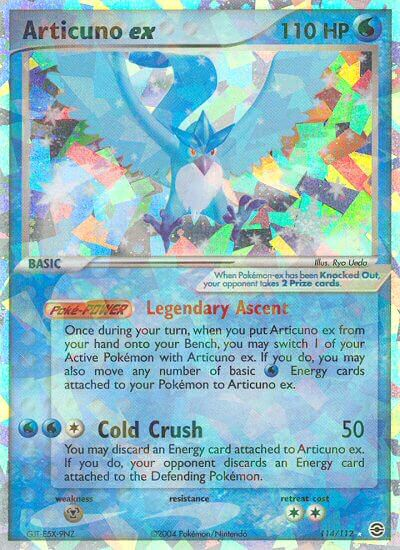 Articuno ex (114/112) [EX: FireRed & LeafGreen] | Golgari Games