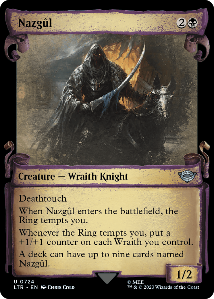 Nazgul (0724) [The Lord of the Rings: Tales of Middle-Earth Showcase Scrolls] | Golgari Games