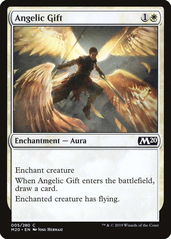 Angelic Gift [Core Set 2020] | Local Legends