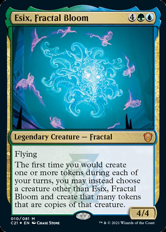 Esix, Fractal Bloom [Commander 2021] | Golgari Games