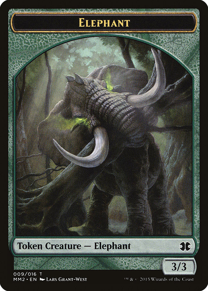 Elephant Token [Modern Masters 2015 Tokens] | Golgari Games