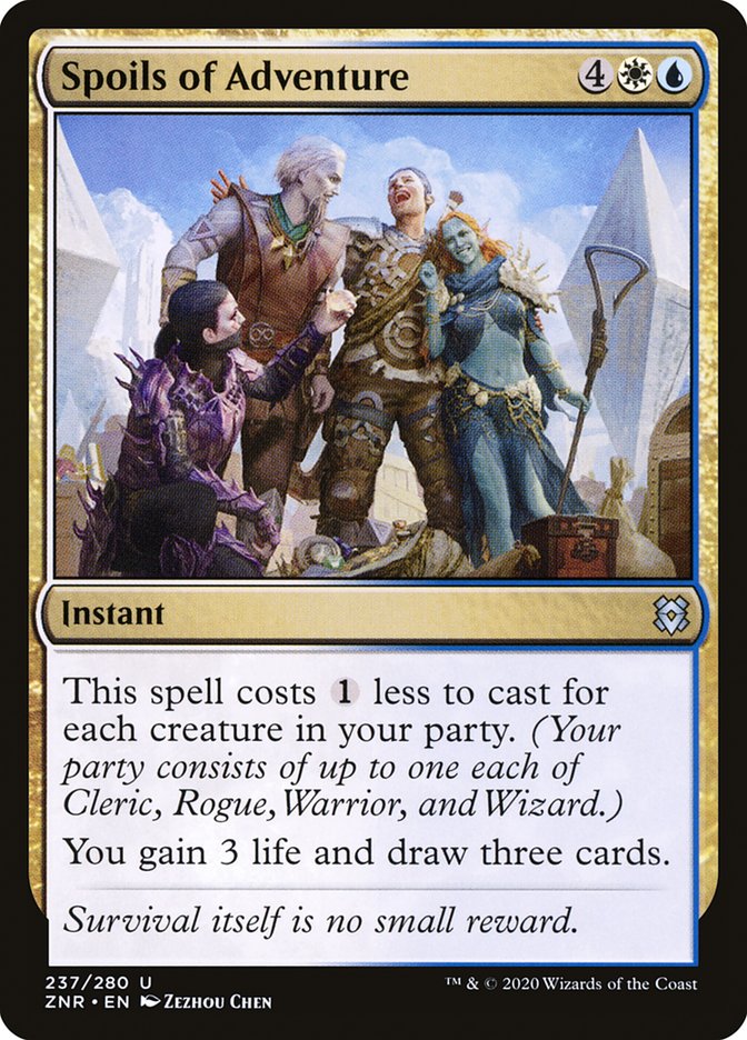 Spoils of Adventure [Zendikar Rising] | Local Legends
