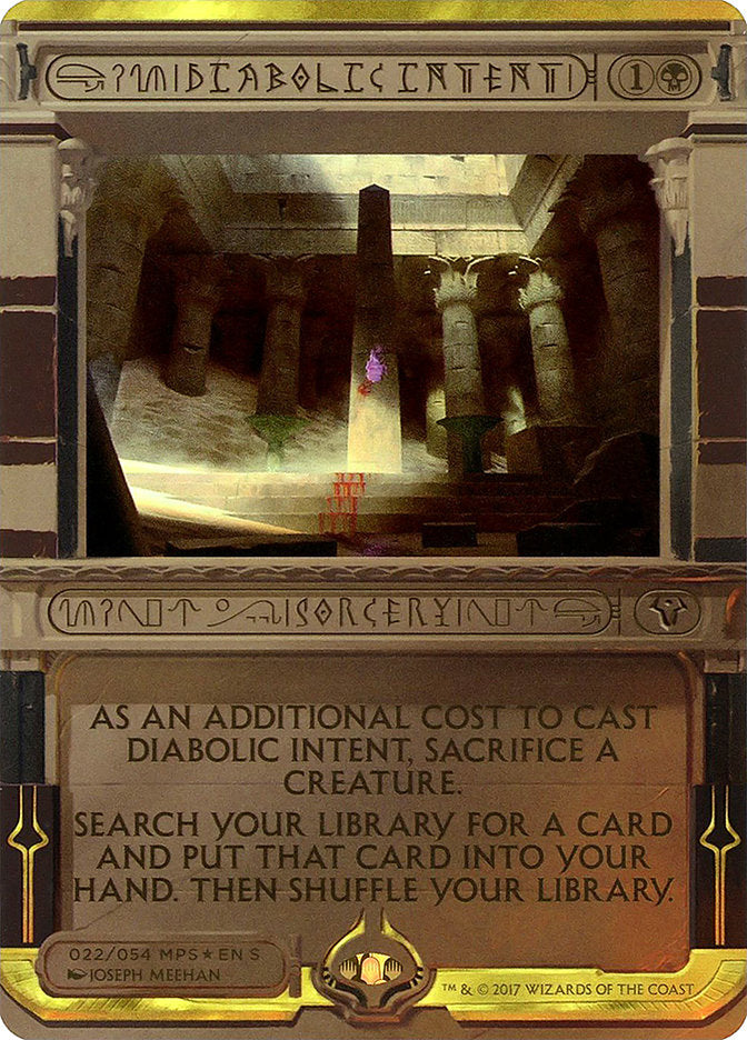 Diabolic Intent (Invocation) [Amonkhet Invocations] | Local Legends