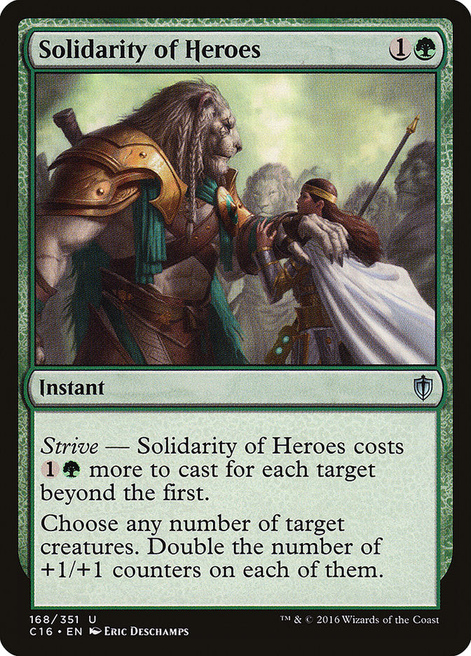 Solidarity of Heroes [Commander 2016] | Local Legends