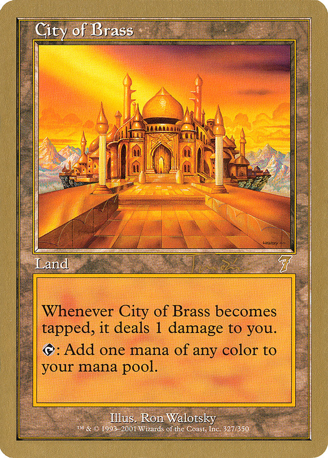 City of Brass (Jan Tomcani) [World Championship Decks 2001] | Golgari Games