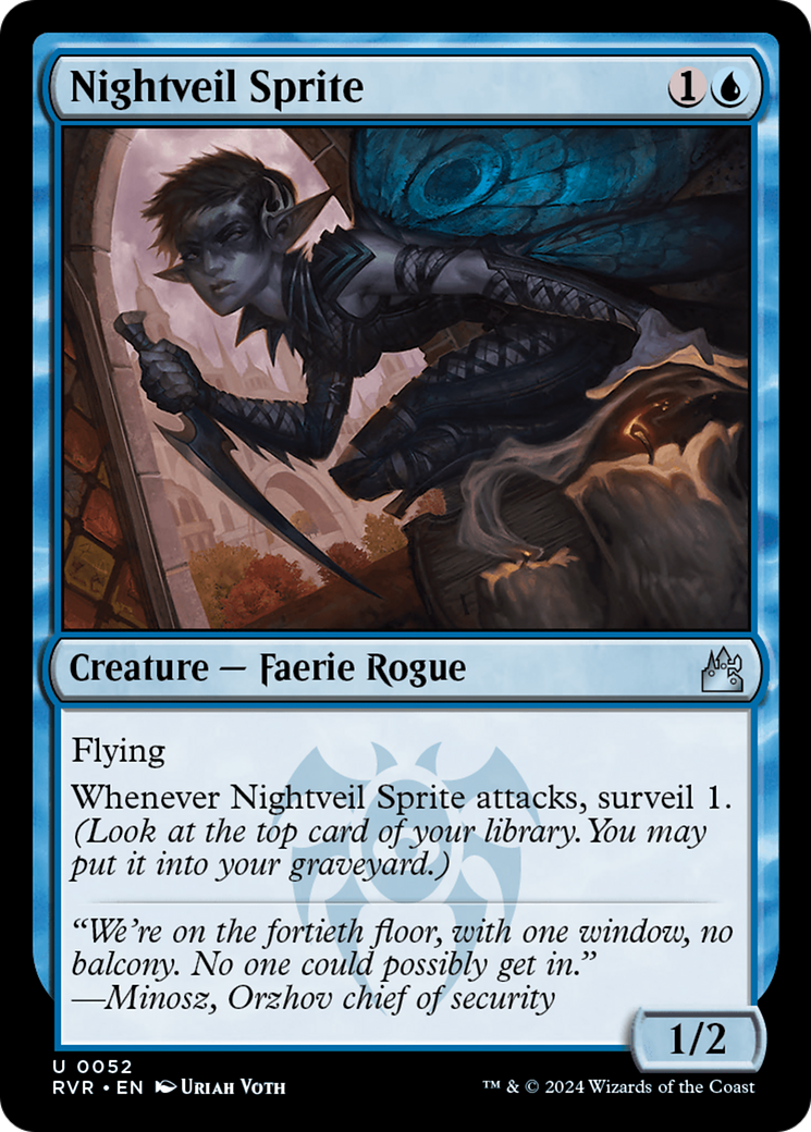 Nightveil Sprite [Ravnica Remastered] | Local Legends