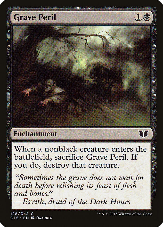 Grave Peril [Commander 2015] | Golgari Games